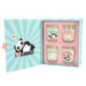 Coffret 4 bougies kawaii
