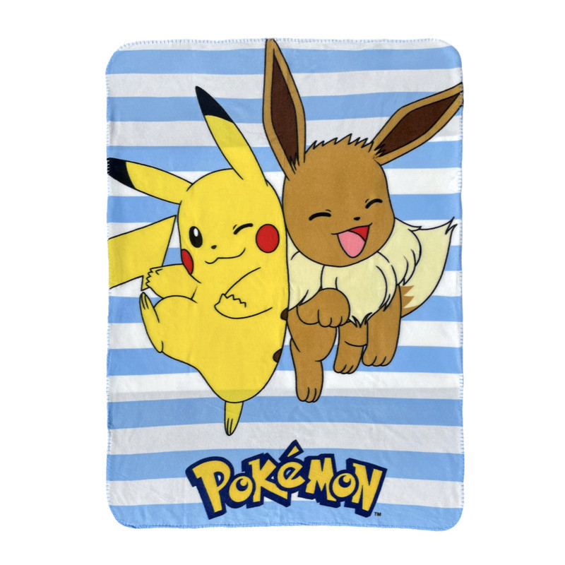 Plaid polaire 140x100 cm pokemon