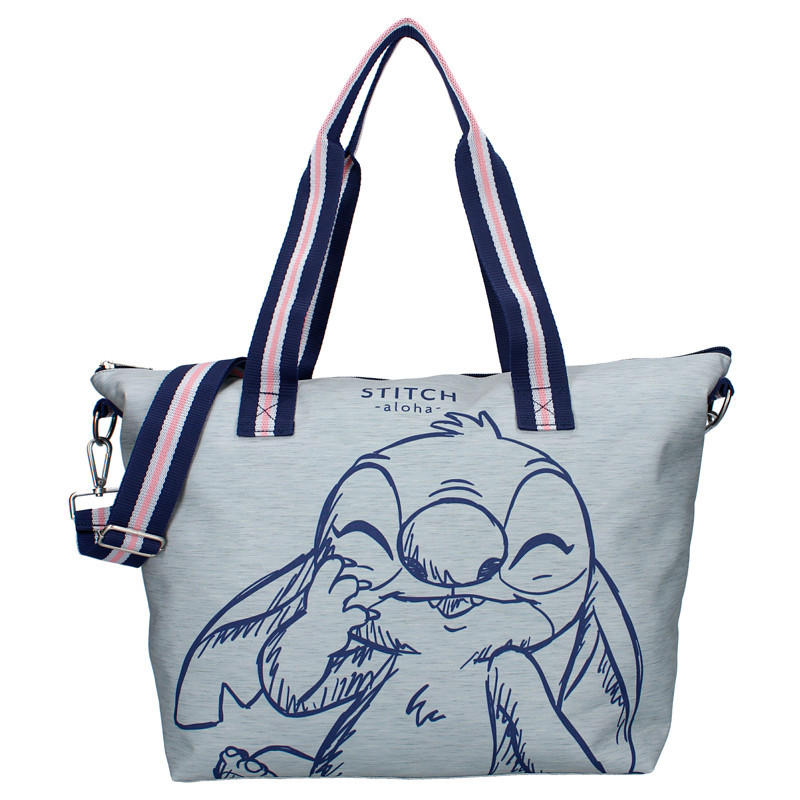 Sac velours stitch
