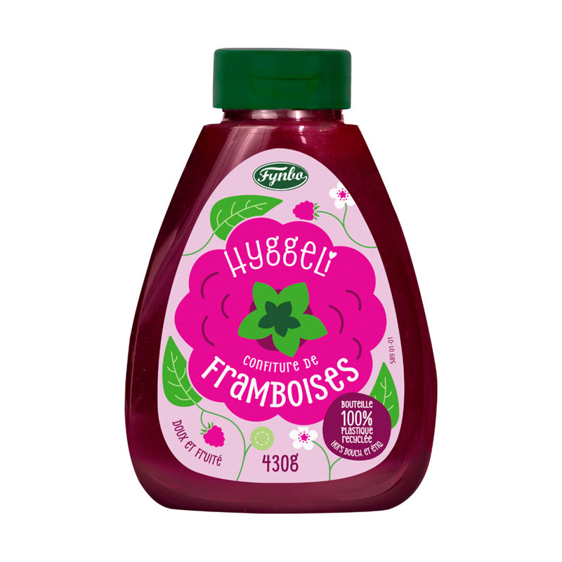 Confiture de framboises 430g