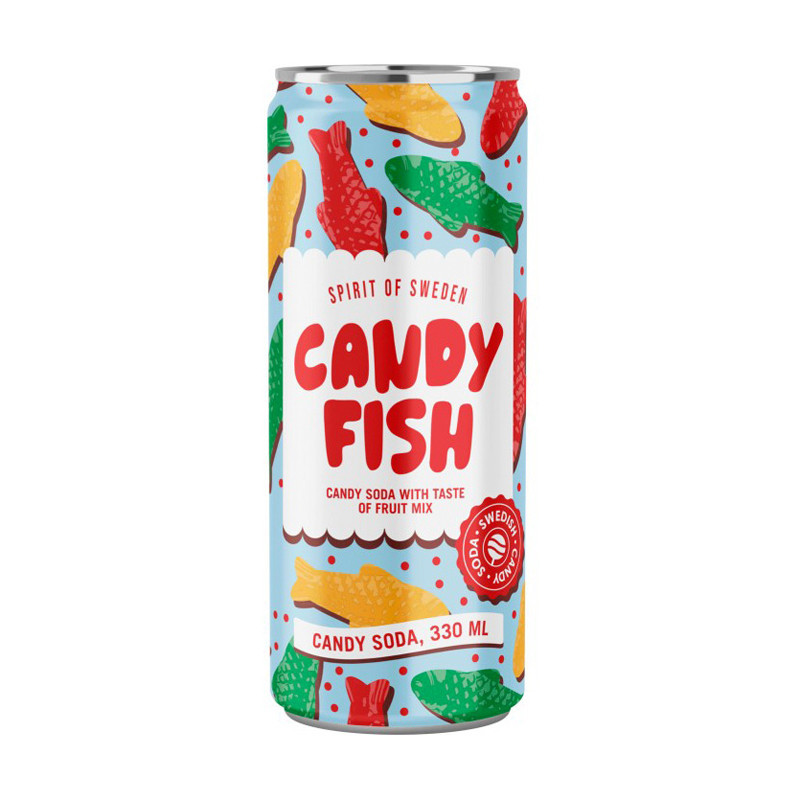 Boisson sour candy fish 33cl