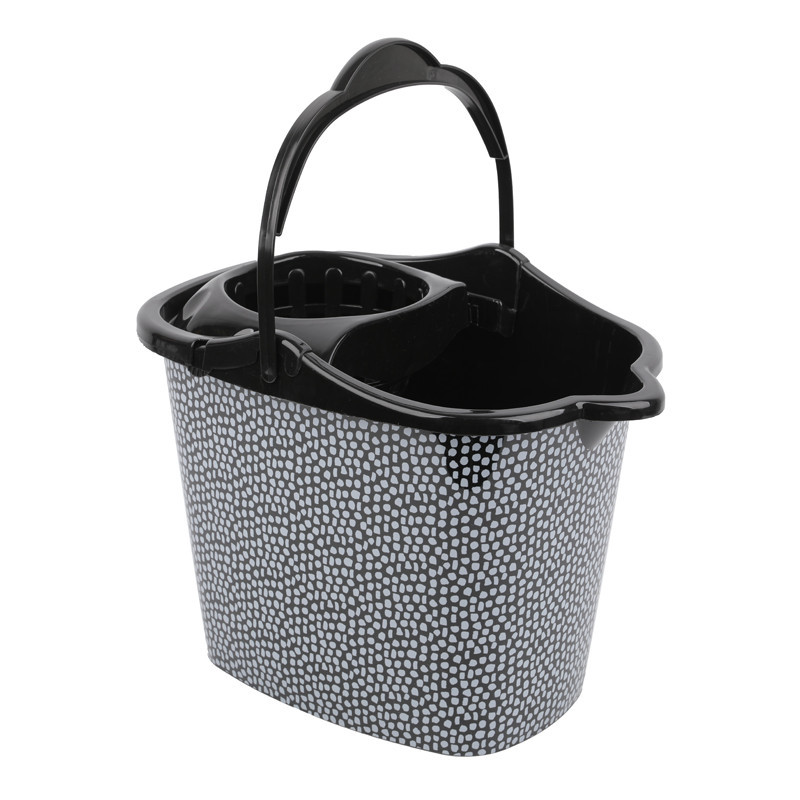 Seau + essoreur imprime