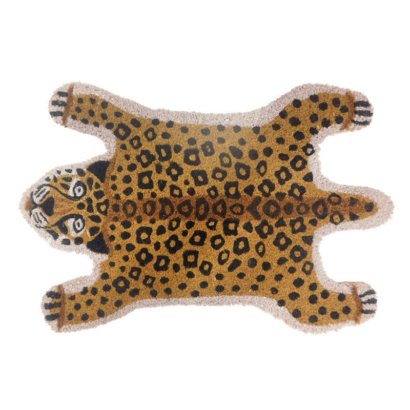 Paillasson leopard 45x75cm