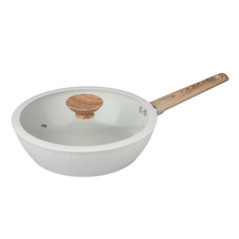 Sauteuse creme strie d26cm