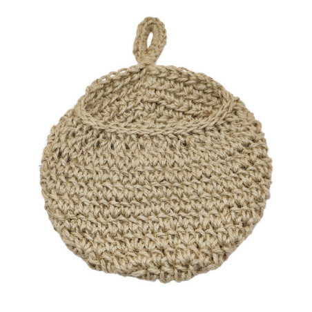 Panier en corde tresse