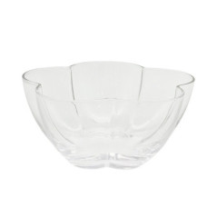 Coupelle en verre fleur