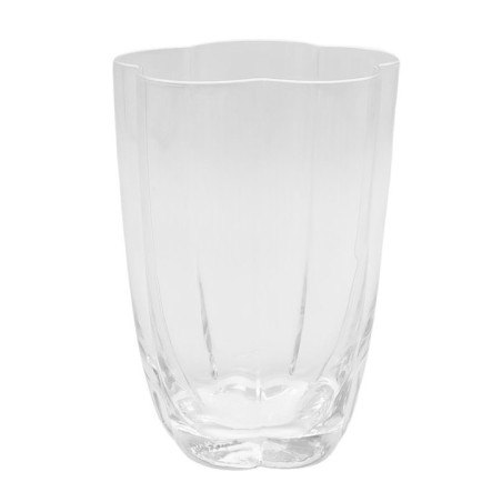Verre bas fleur