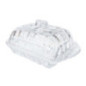Beurrier en verre 17x10.6x7.7cm
