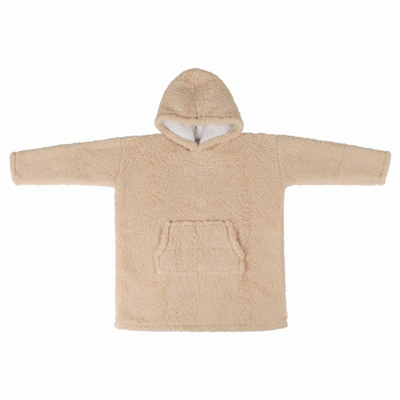 Plaid capuche enfant bouclette t