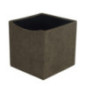 Cube rangement velours vert