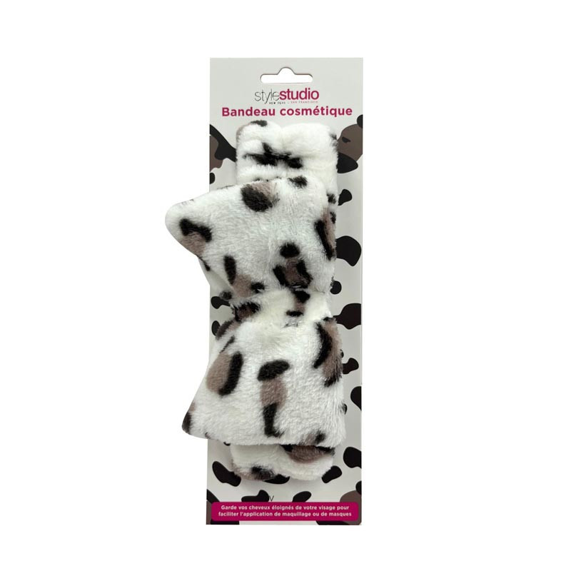 Bandeau maquillage leopard
