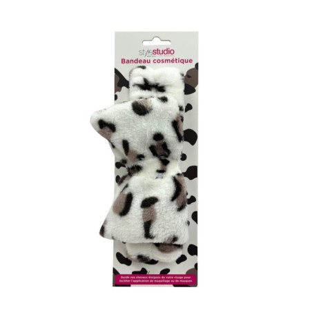 Bandeau maquillage leopard