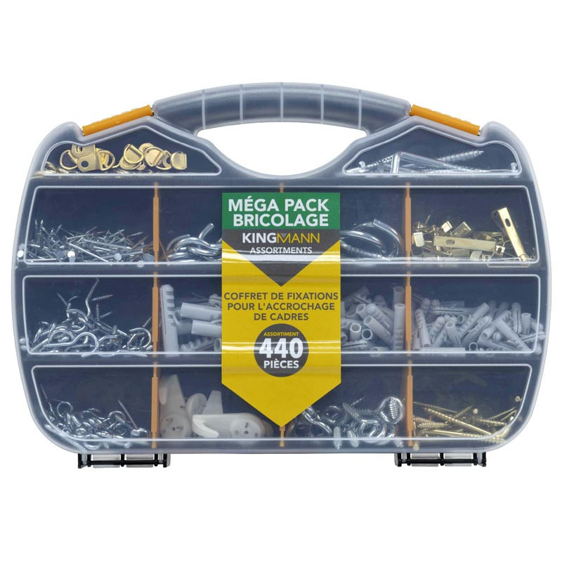 Coffret 440 pieces pour fixation