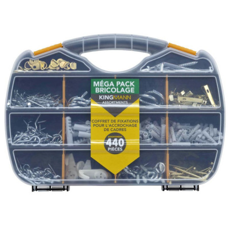 Coffret 440 pieces pour fixation