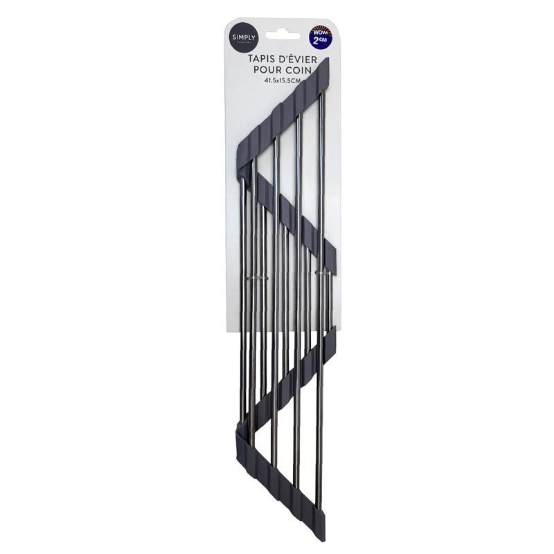 Tapis de coin pour evier