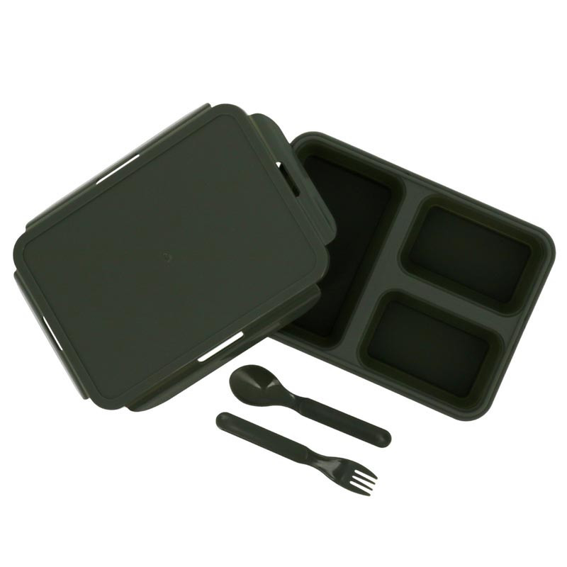 Lunch box + couverts