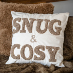 Coussin snug & cosy 48x48cm