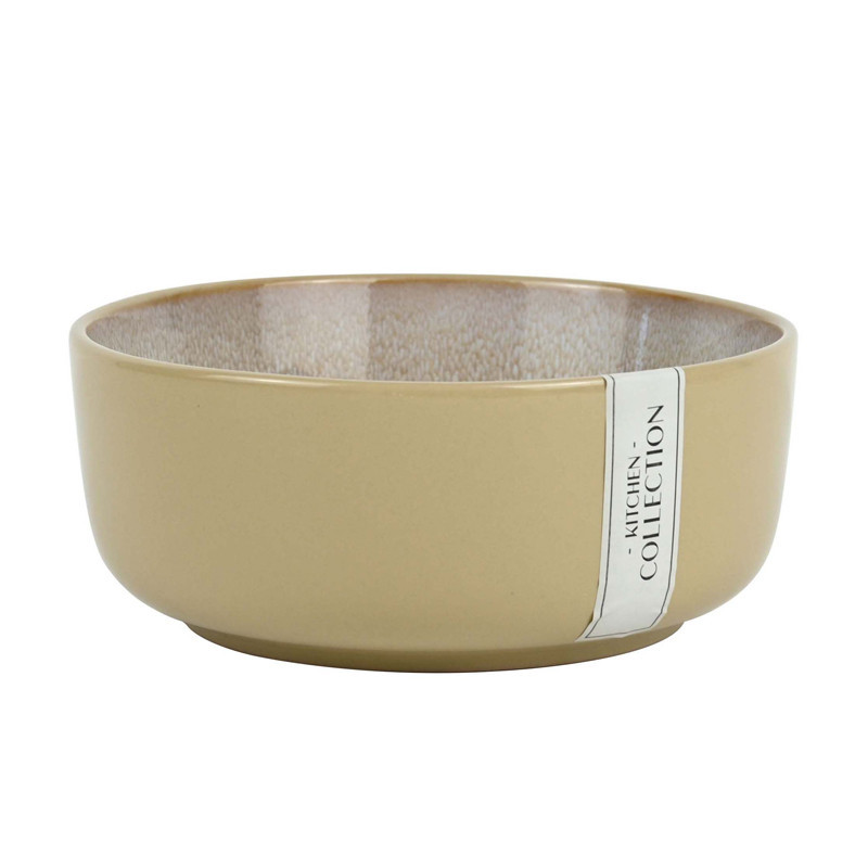 Bol beige  avec nuance  d16cm