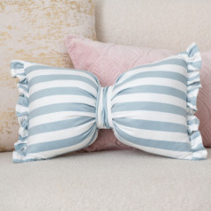 Coussin nAud papillon gris 25x35