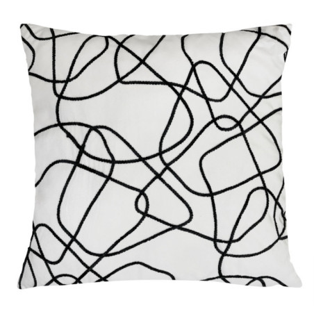 Coussin line art 48x48cm