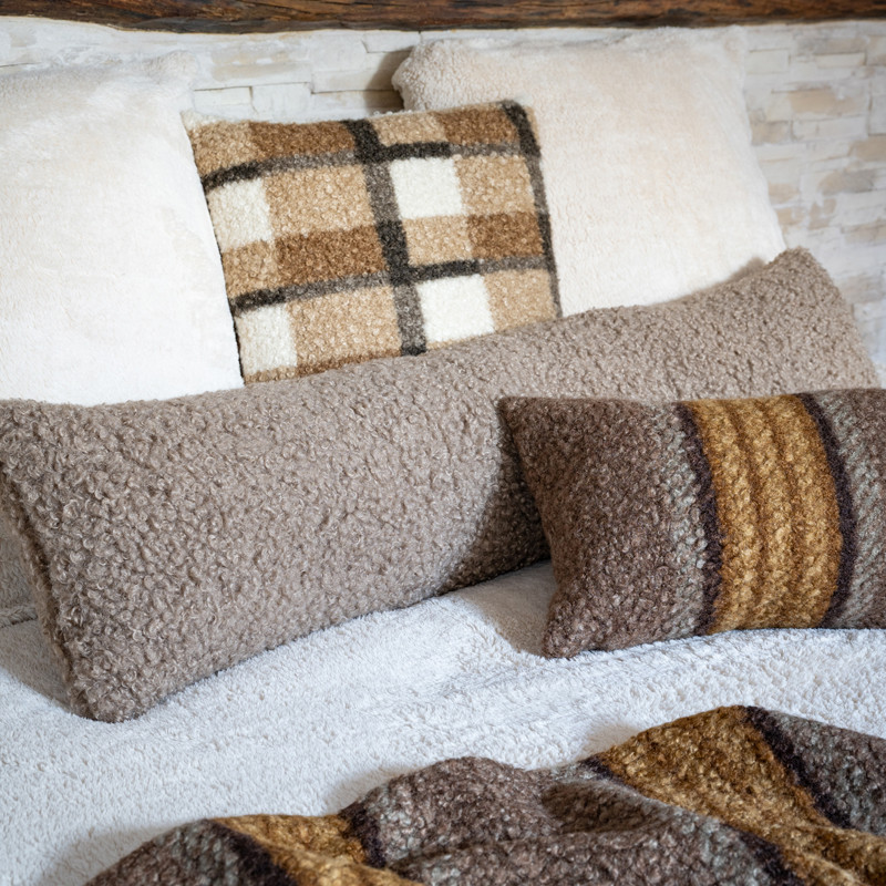 Coussin boucle 115x30cm