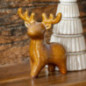 Cerf marron 10.5x7.8x14.5cm