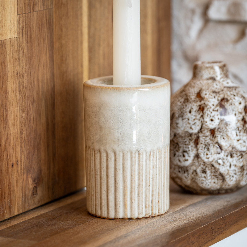 Bougeoir ceramique reactive