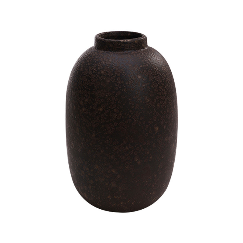 Vase en gres effet vieilli