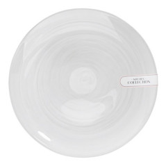 Assiette plate tourbillon