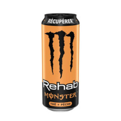 Boisson energisante rehab peche