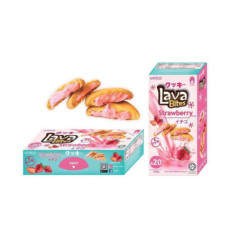 Biscuits fourrage fraise 200g