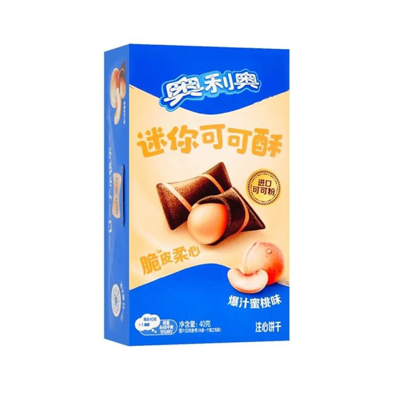 Mini gateau fourre peche 40g