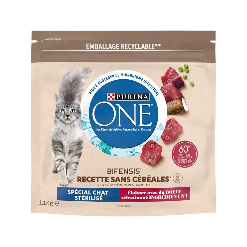 Chat sterilise boeuf 1.1kg