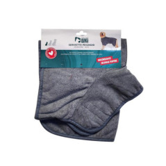 Peignoir pour chien microfibre s
