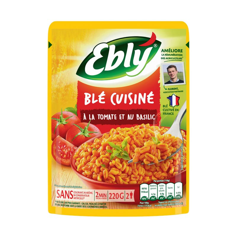 Ble express 2min tomate/basilic