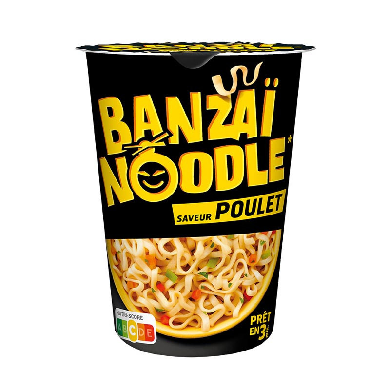 Banzai noodles poulet 67g