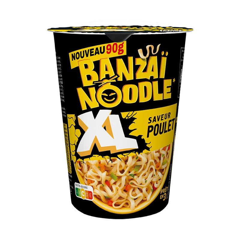 Banzai noodles xl poulet 90g