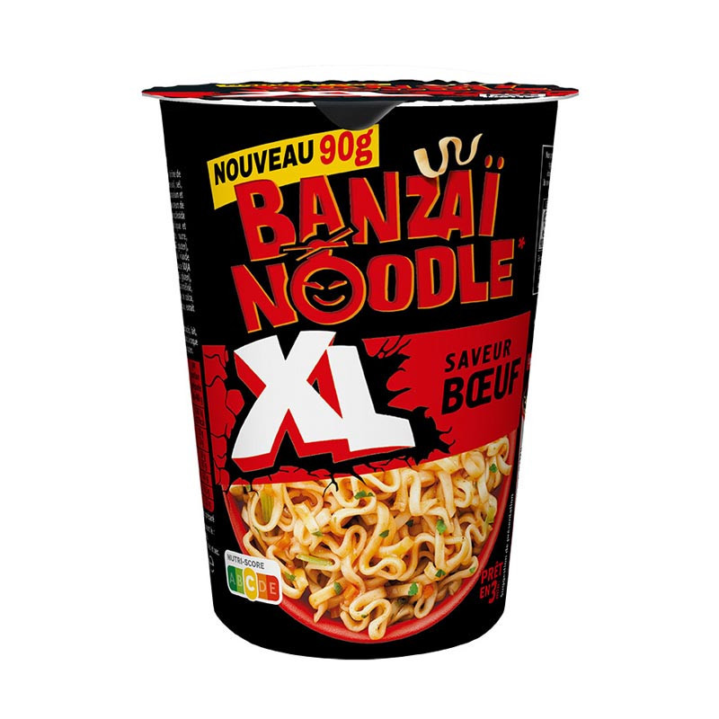 Banzai noodles xl boeuf 90g