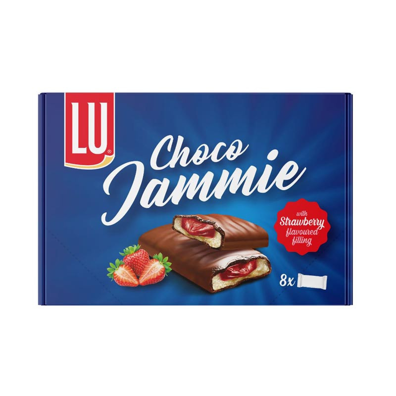 Biscuits chocolat fraise 176g