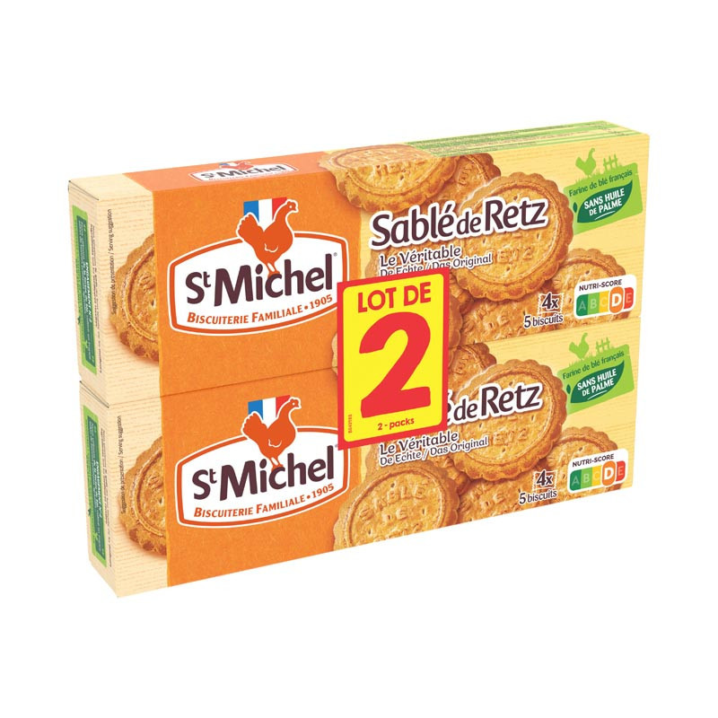 Sable de retz lot x2 240g