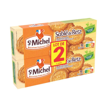 Sable de retz lot x2 240g