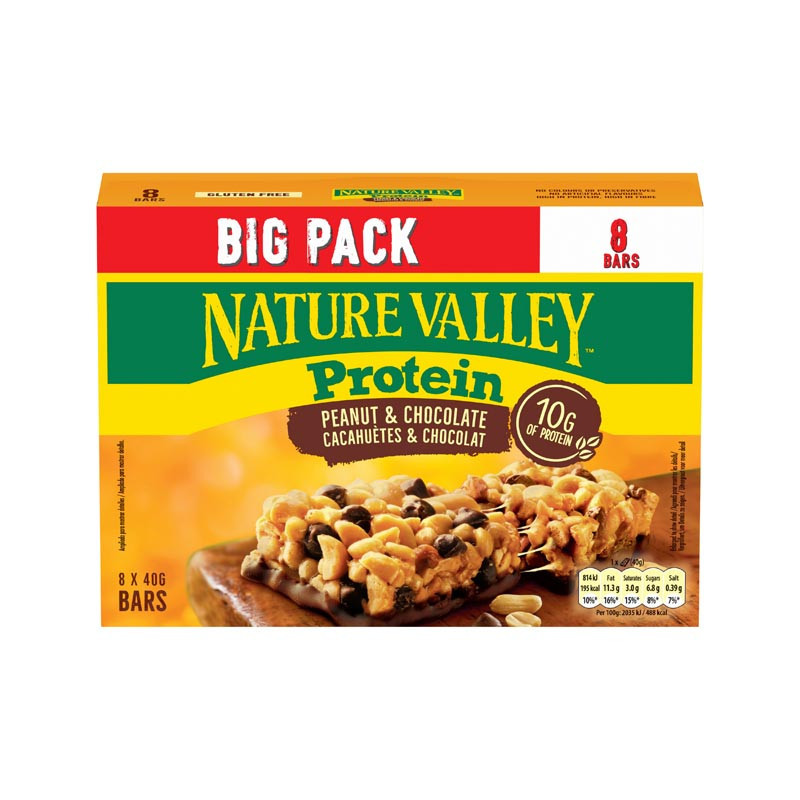 Barres proteinees choco&peanut