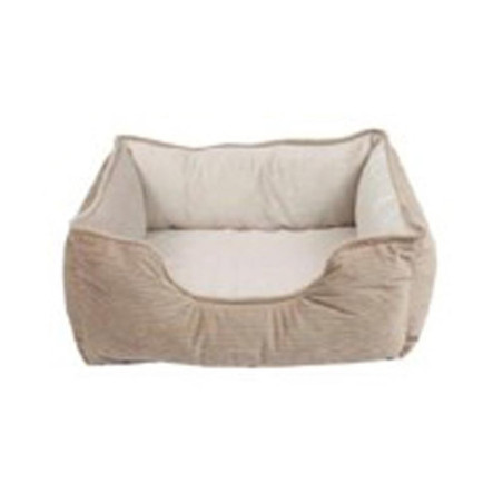 Panier pour chien velours beige