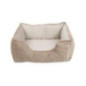 Panier pour chien velour beige