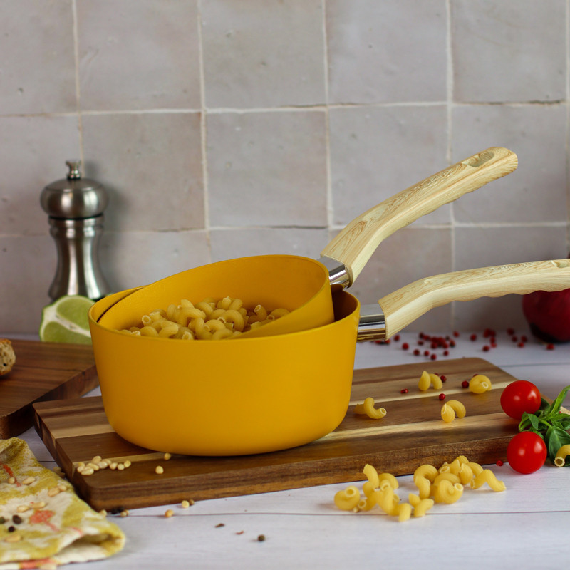 Set de deux casseroles 16 et18