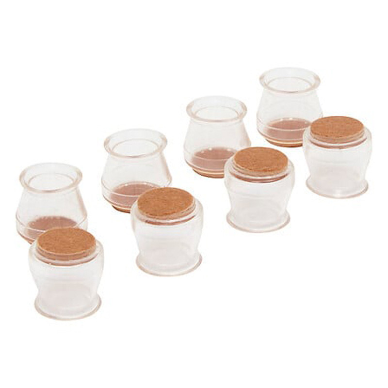 8 protections de pieds de chaise