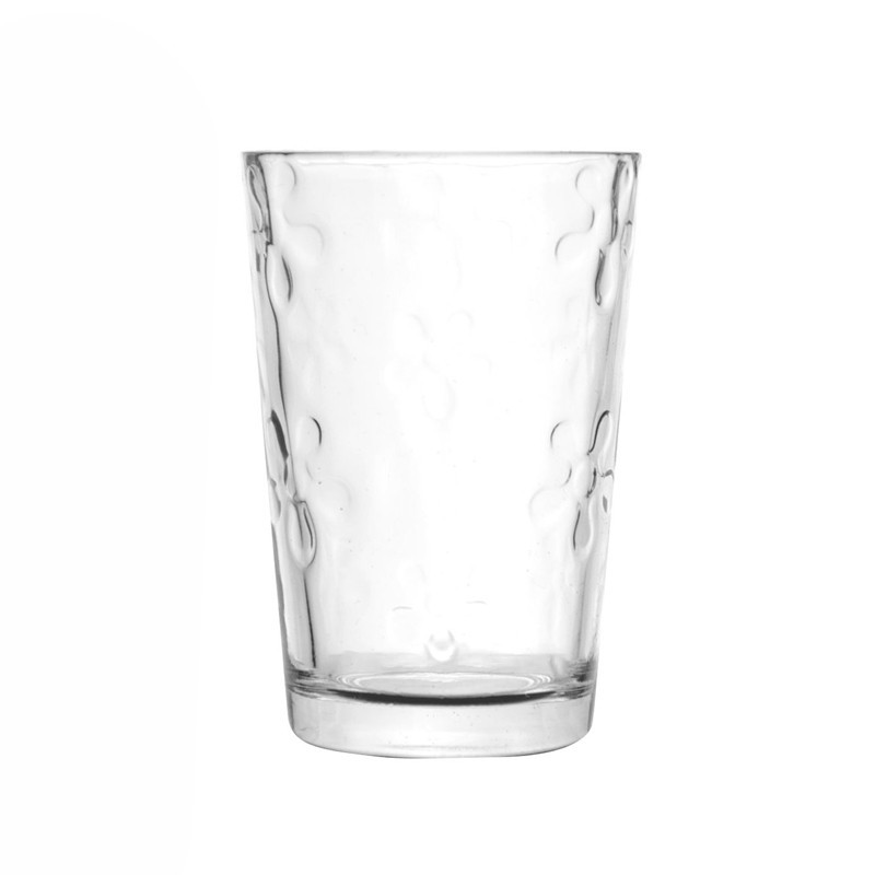 Lot de 6 verres bas flower 200ml