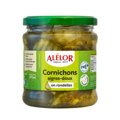 Cornichon rondelles 190g