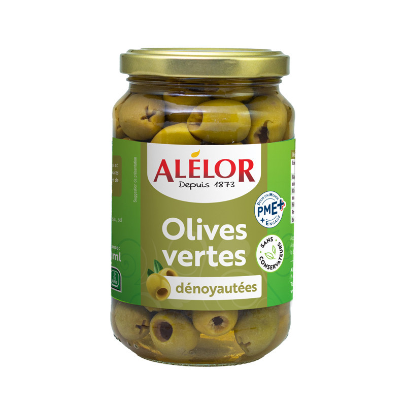 Olive verte denoyautee 160g
