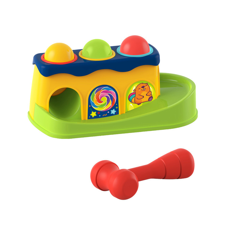 Jeu de balles et marteau